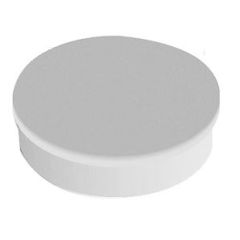Niceday Magnet rund 20 mm vit 10 st/fp