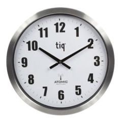 Tiq Väggklocka Radiokontroll Ø400 mm
