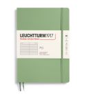 Leuchtturm Anteckningsbok B5 soft linjerad Sage