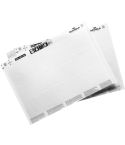 Durable Etikett 4x20cm vit 50/fp