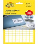 Avery Etikett 13x8mm vit 3712/fp