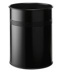 Durable Papperskorg metall 15 liter Svart