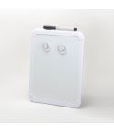 Whiteboard-tavla magnetisk 280 x 360 mm vit