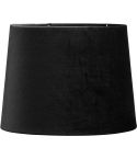 PR Home Lampskärm Sammet Sofia Svart 30 cm