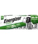 Energizer Laddningsbara Batterier AA 10-pack 2000mAH