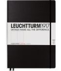 Leuchtturm Anteckningsbok A4+ dot Black
