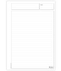 Konferensblock A4 linjerat 25 st/fp