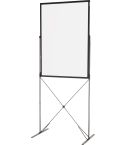 Guardup Skärm golvställ x-stand grå