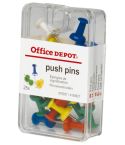 Kartnålar Push-pin sorterade färger 25 st/fp