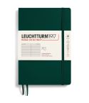Leuchtturm Anteckningsbok A5 soft linjerad Forest green