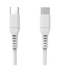 Gear Laddkabel USB-C till USB-C 2.0 3 meter Vit