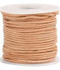 Creativ Company Lädersnöre 1mm 10m natur
