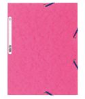Exacompta Snoddmapp A4 3-klaff rosa