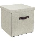 Bigso Förvaringsbox Logan canvas linen