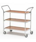 Ergobjörn Bordsvagn 3hyllplan 2handtag
