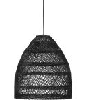 PR Home Taklampa / Takskärm Maja Wicker svart 36 cm