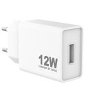 Sinox USB-A laddare 12W. Vit