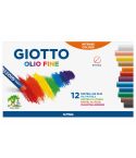 Giotto Oljepastellkrita 12/fp