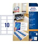 Avery Visitkort C32010 85x54mm 100/fp