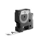 Dymo Märkband D1 19 mm svart/vit