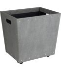 Bigso Papperskorg Tellus canvas grå