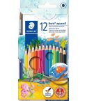 Staedtler Akvarellpenna 12/fp