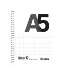 Niceday Kollegieblock A5 70blad 60g rutat