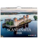 Burde Väggkalender 2026 Scandinavia