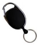 CardKeep Nyckelhållare yoyo svart