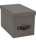 Bigso Box Kristina canvas grå