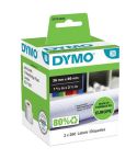 Dymo Etikett 89 x 36 mm 2x 260 st/fp