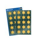 Avery Stickers stjärnor guld 30/fp