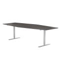 Lanab Konferensbord 2800 x 1200 mm Mörk ask/Silver