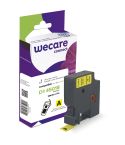 Wecare Märkband D1 svart/gul 12 mm 7 Meter