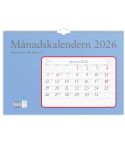 Burde Månadskalendern vägg 2026