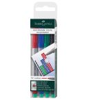 Faber Castell Penna Castell med vbas 4/set