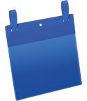 Durable Plastficka A5L fäst blå 50/fp