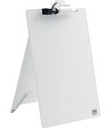 Nobo Memotavla Glas 22x30cm vit