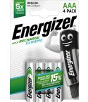 Energizer Extreme Laddningsbara Batterier AAA 4-pack 800 mAH