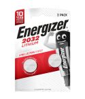 Energizer Batteri Lithium CR2032 2p