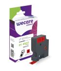 Wecare Märkband D1 svart/röd 12 mm 7 Meter