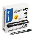 Pilot Märkpenna 100 svart 20fp