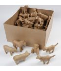 Creativ Company Pappfigurer djur 8-12cm 60/fp