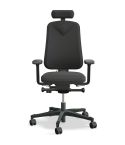 Höganäs Kontorsstol 280 arm/nack svart
