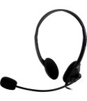 Deltaco Headset HL-2 .3,5 mm Svart