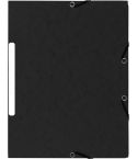 Exacompta Snoddmapp A4 3-klaff svart