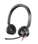 HP Headset Poly Blackwire 3320 Stereo Teams USB-C + USB-C/A Adapter