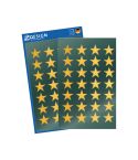 Avery Stickers stjärnor guld 56/fp