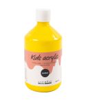 Creativ Company Akrylfärg blank 500 ml gul