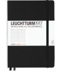 Leuchtturm Anteckningsbok A5 linjerad Black